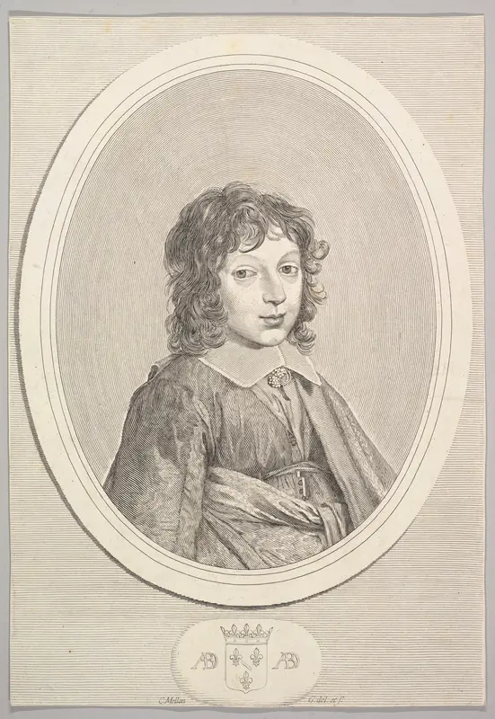 Armand de Bourbon, prince de Conti Wall Art by Claude Mellan - High-Resolution Digital Print