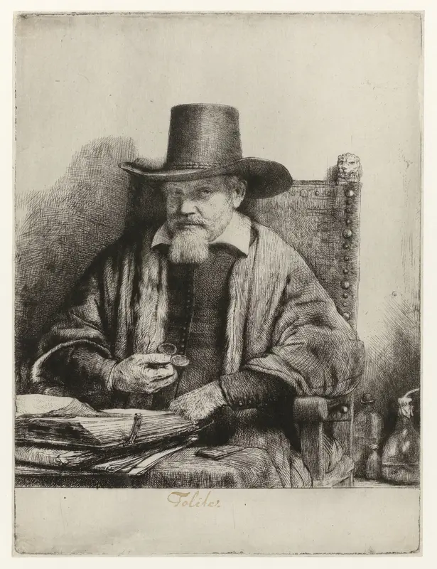 Arnout Tholinx Wall Art by Rembrandt van Rijn - High-Resolution Digital Print