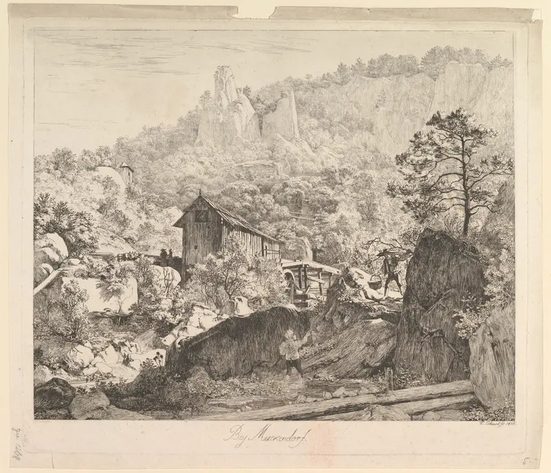 Around Muckendorf Wall Art by Johann Christoph Erhard - High-Resolution Digital Print