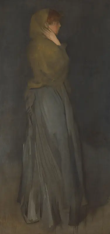 ‘Arrangement in Yellow and Gray’: Effie Deans Wall Art by James Abbott McNeill Whistler - High-Resolution Digital Print