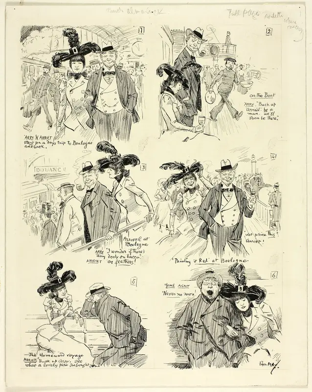 Arry and Arriet Wall Art by Philip William May - High-Resolution Digital Print