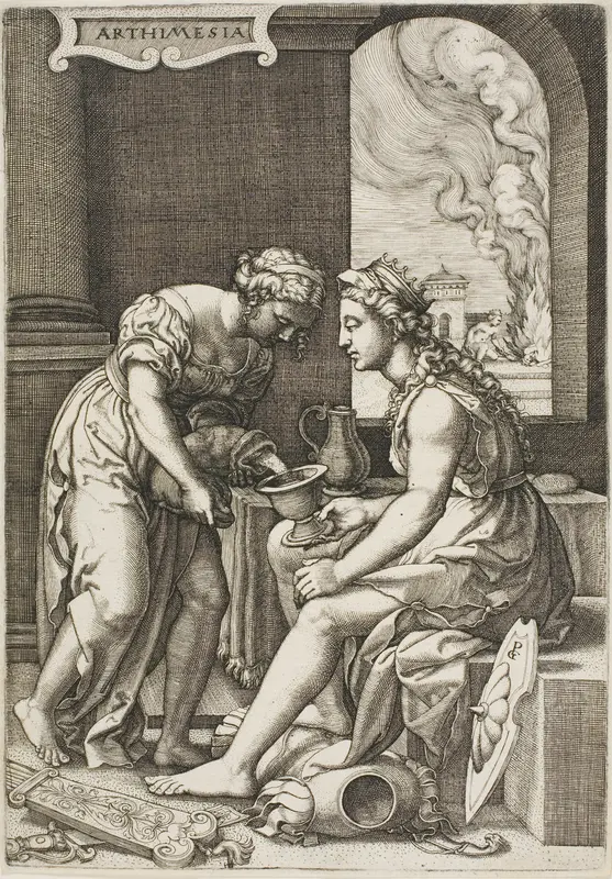 Artemisia Wall Art by Georg Pencz - High-Resolution Digital Print