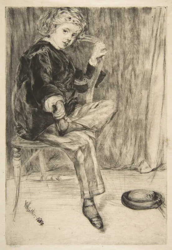 Arthur Haden Wall Art by James McNeill Whistler - High-Resolution Digital Print