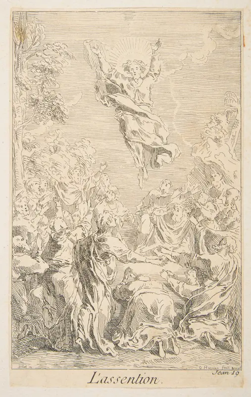 Ascension Wall Art by Claude Gillot - High-Resolution Digital Print