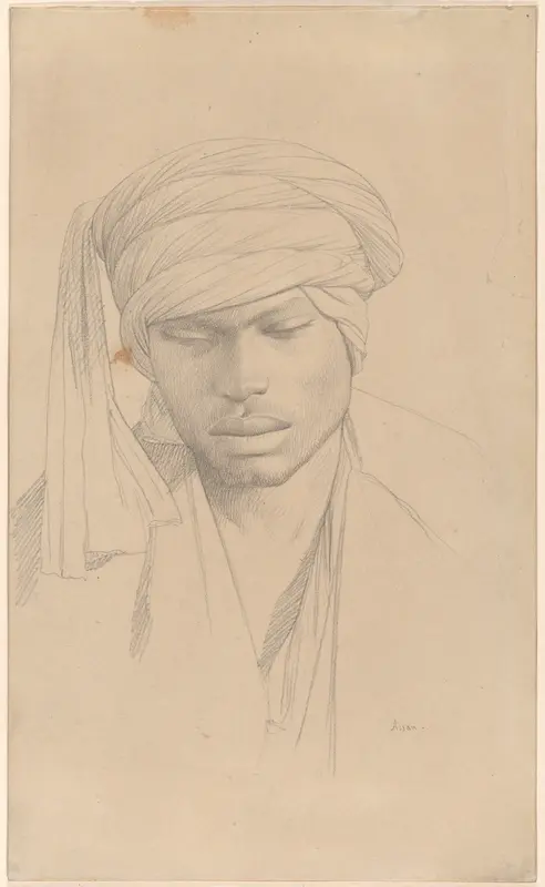 Assan, a Young Man Wall Art by Jean-Léon Gérôme - High-Resolution Digital Print