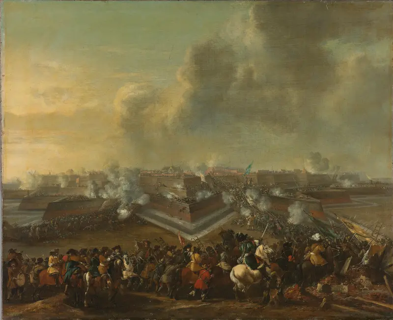 Assault on the Town of Coevorden, 30 December 1672 Wall Art by Pieter Wouwerman - High-Resolution Digital Print