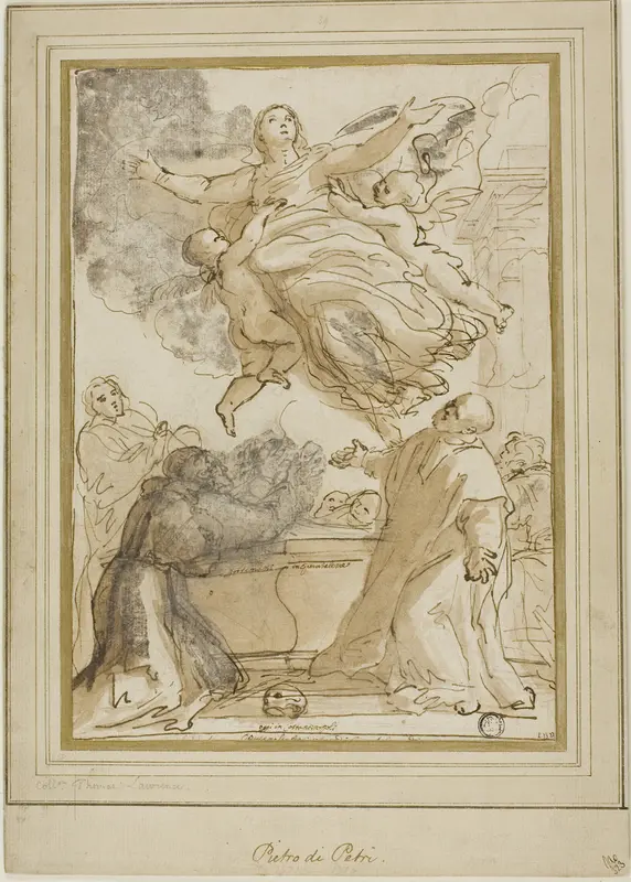Assumption of the Virgin Wall Art by Pietro Antonio di Pietri - High-Resolution Digital Print