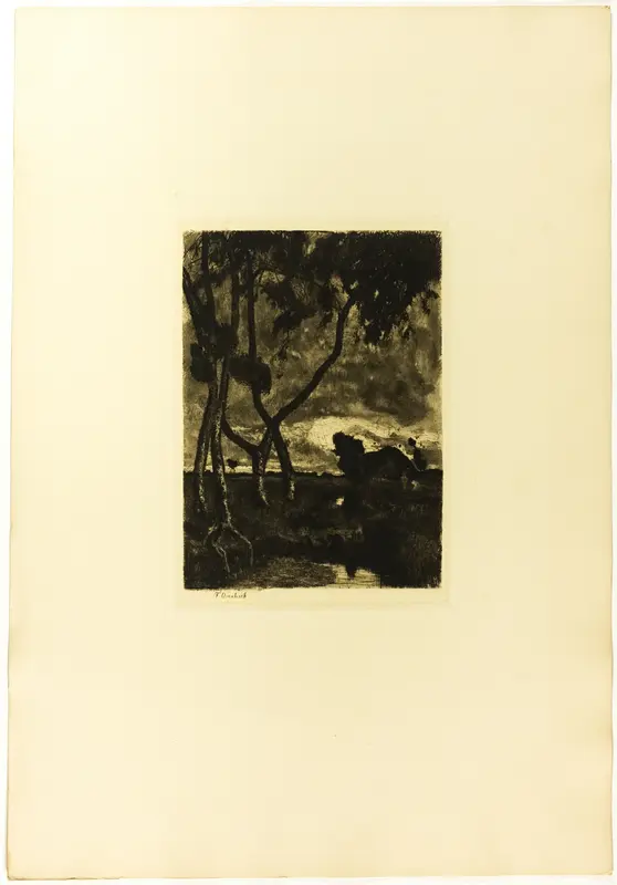 At the Moor Wall Art by Fritz Overbeck - High-Resolution Digital Print