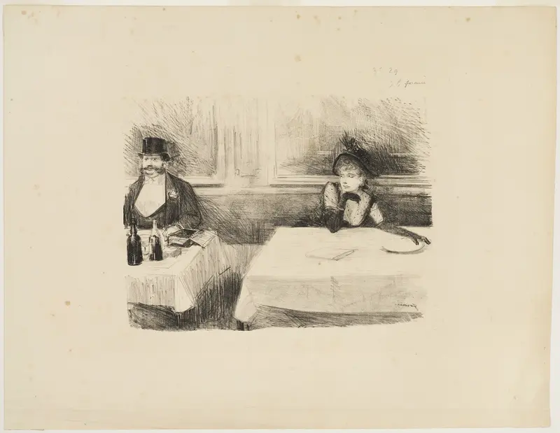 At the Restaurant