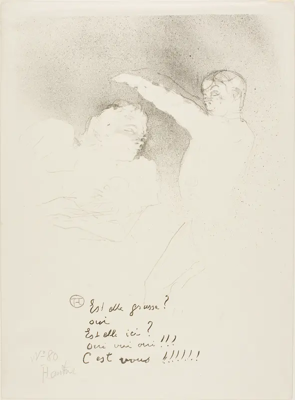 At the Variétés: Mademoiselle Lender and Brasseur