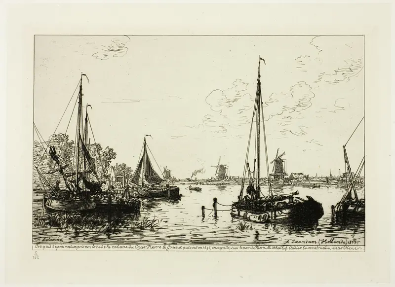At Zaandam Wall Art by Maxime Lalanne - High-Resolution Digital Print