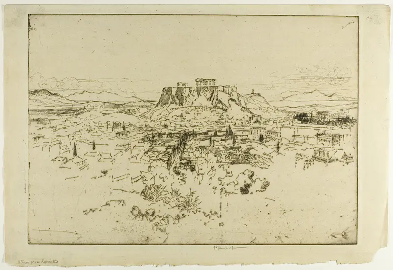 Athens from Mount Lybacettus