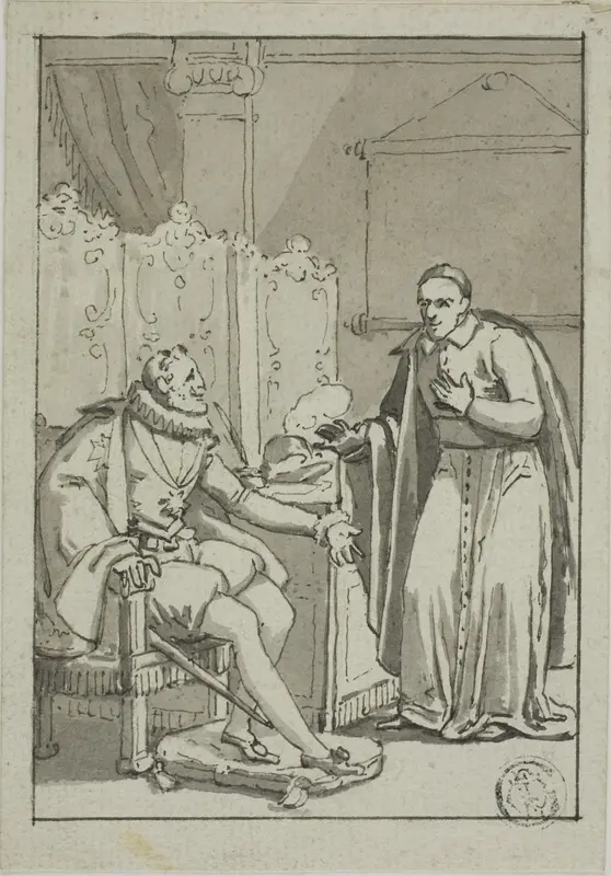 Audience of Cardinal with Henry IV