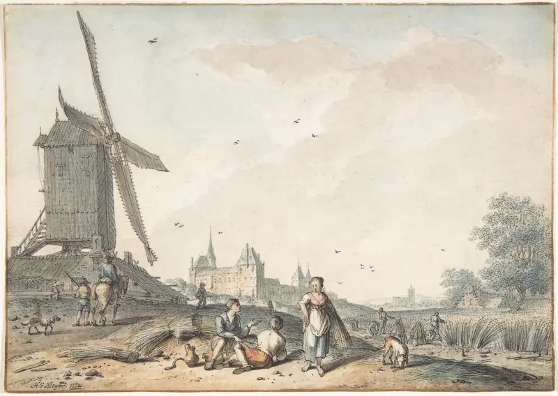 August Wall Art by Hendrik Meijer - High-Resolution Digital Print