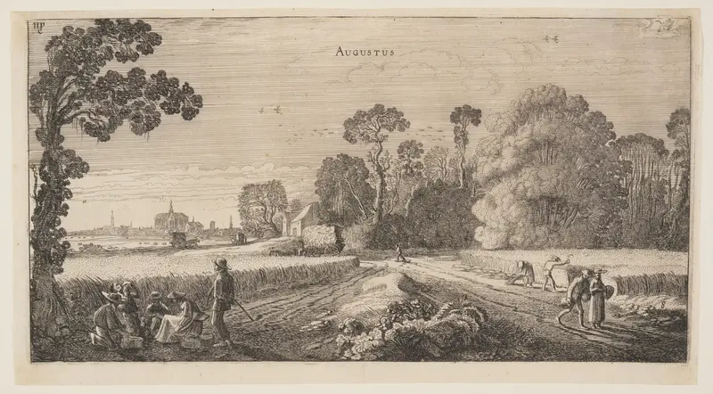 August, from The Twelve Months of the Year