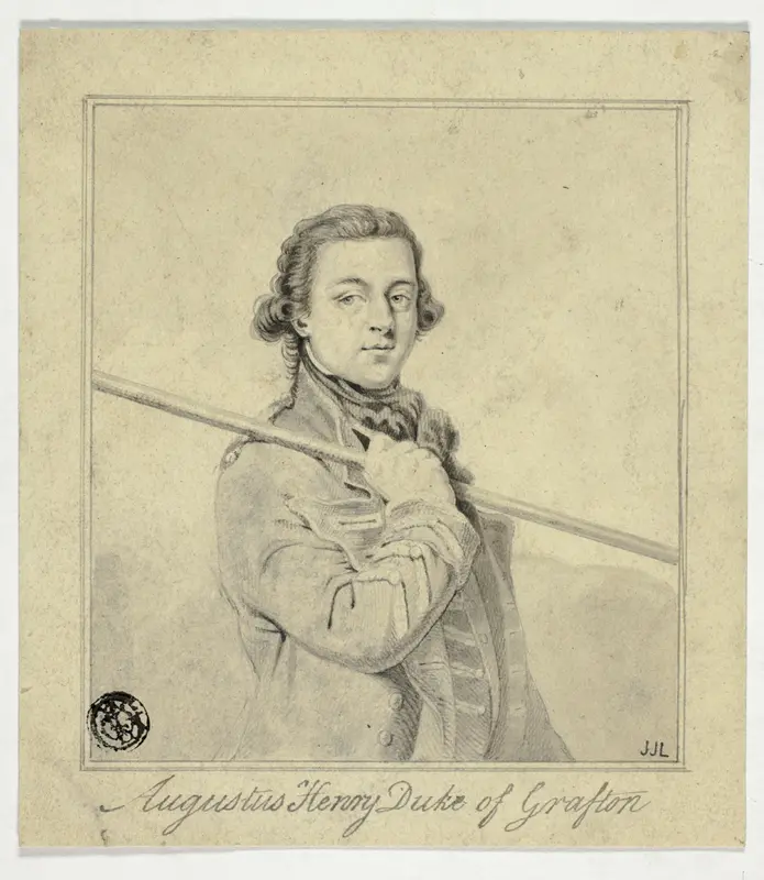 Augustus Henry, Duke of Grafton Wall Art by George Perfect Harding - High-Resolution Digital Print