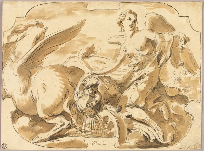 Aurora in Her Chariot
