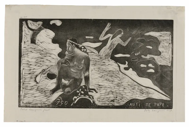 Auti te pape (Women at the River) from the Noa Noa Suite
