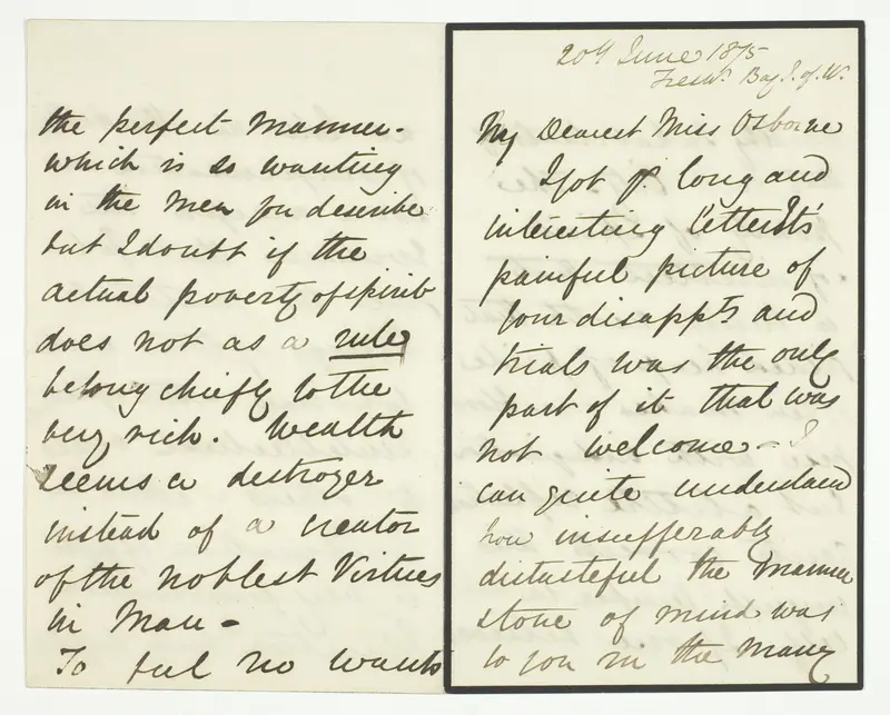 Autograph Letter