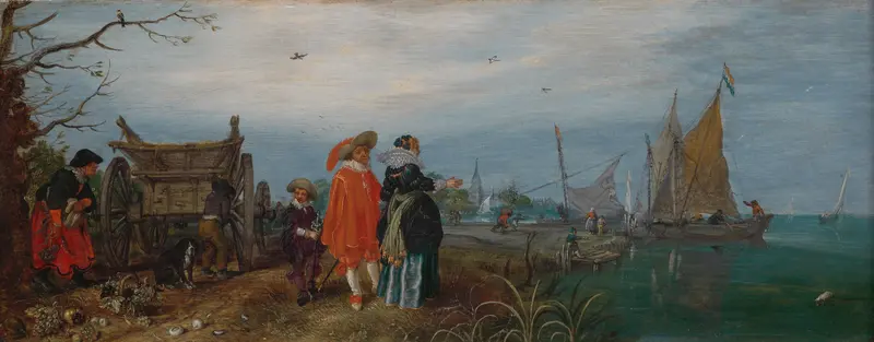 Autumn Wall Art by Adriaen Pietersz van de Venne - High-Resolution Digital Print