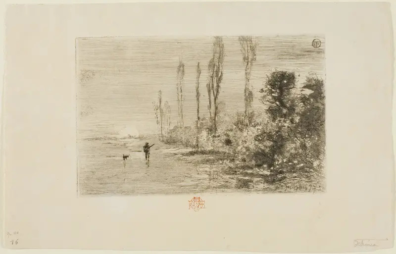 Autumn Morning Wall Art by Félix Hilaire Buhot - High-Resolution Digital Print