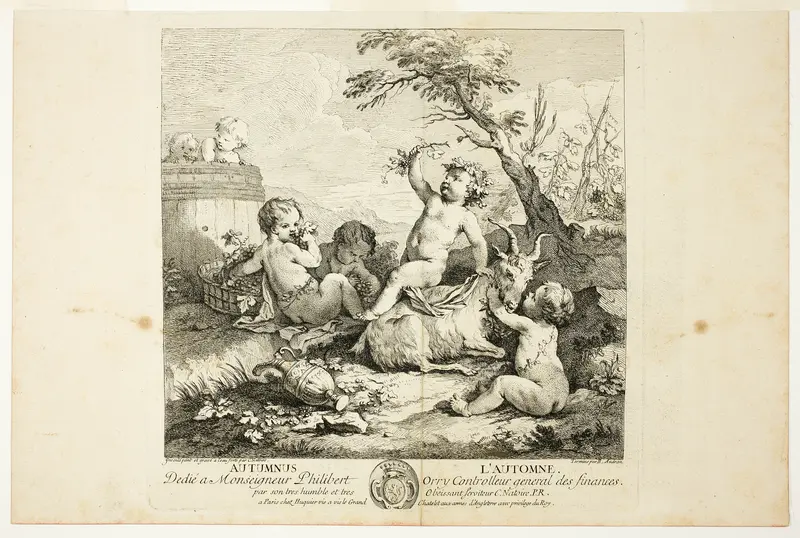 Autumn, plate three from Le Quatre Saisons