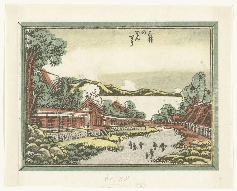 Avondklokken van de Mii tempel Wall Art by Soshuya Yohei - High-Resolution Digital Print