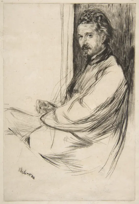 Axenfeld Wall Art by James McNeill Whistler - High-Resolution Digital Print