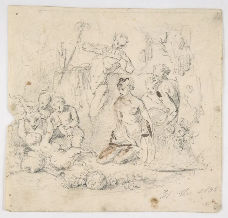 Bacchanal Wall Art by Anonymous, French, 19th century - High-Resolution Digital Print