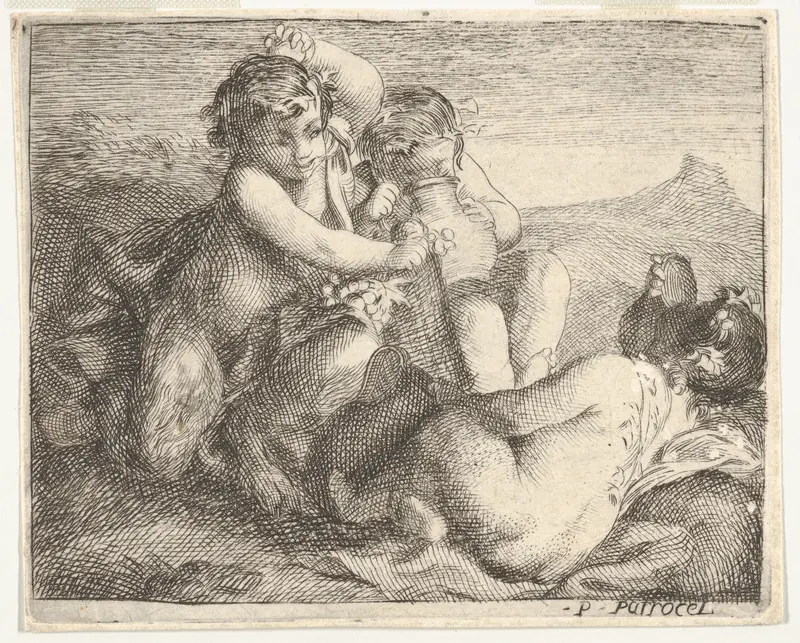 Bacchanal Wall Art by Pierre Parrocel - High-Resolution Digital Print