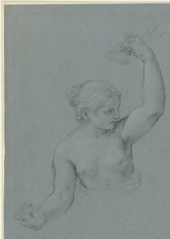 Bacchante met bekkens Wall Art by anonymous - High-Resolution Digital Print