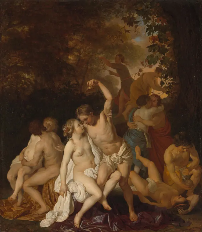 Bacchanten-scène Wall Art by Unknown - High-Resolution Digital Print