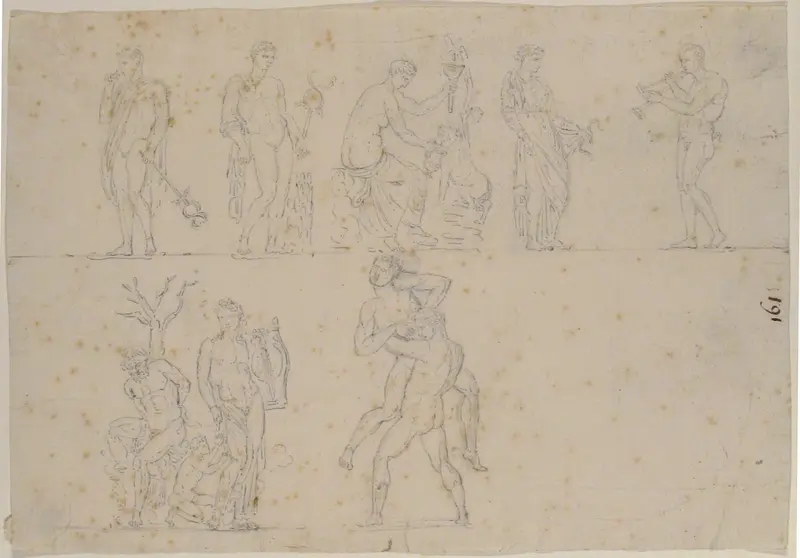 Bacchic Scene Wall Art by Anonymous, French, 18th century - High-Resolution Digital Print