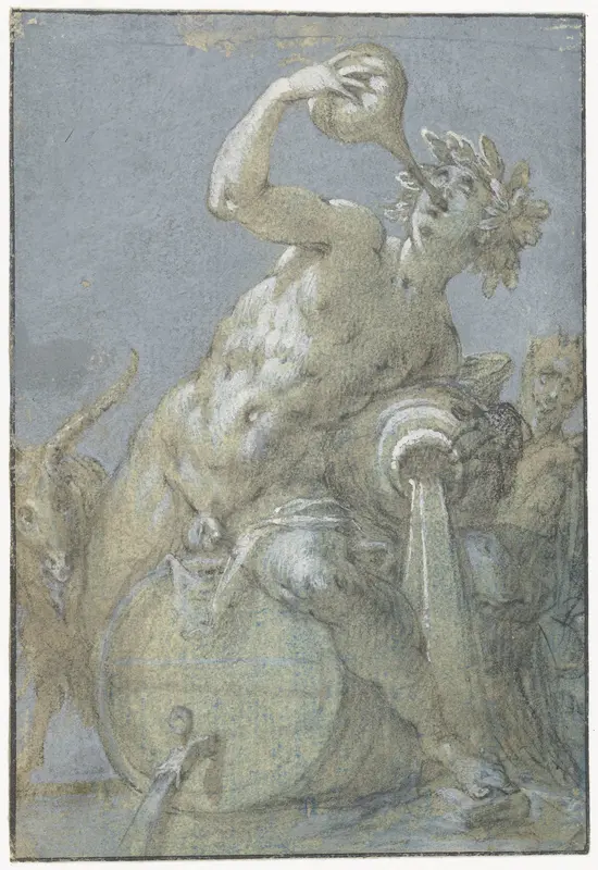 Bacchus Wall Art by Hans Rottenhammer (I) - High-Resolution Digital Print
