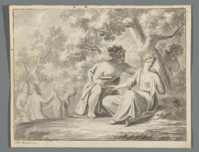 Bacchus en Ariadne Wall Art by Unknown - High-Resolution Digital Print
