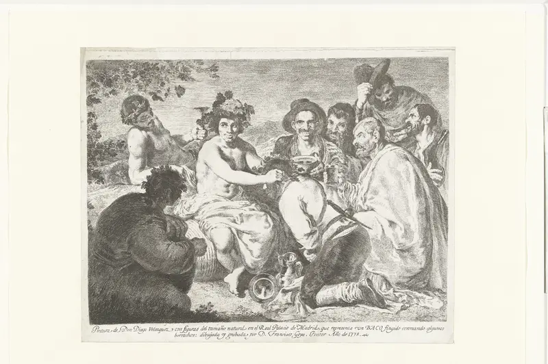 Bacchus en de donkaards Wall Art by Unknown - High-Resolution Digital Print