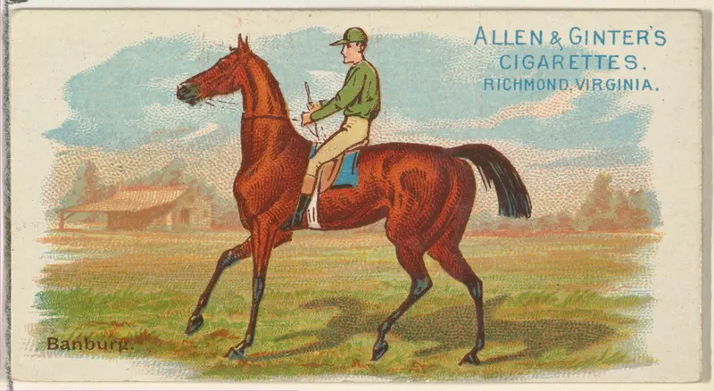 Banburg, from The World's Racers series (N32) for Allen & Ginter Cigarettes Wall Art by Allen & Ginter - High-Resolution Digital Print