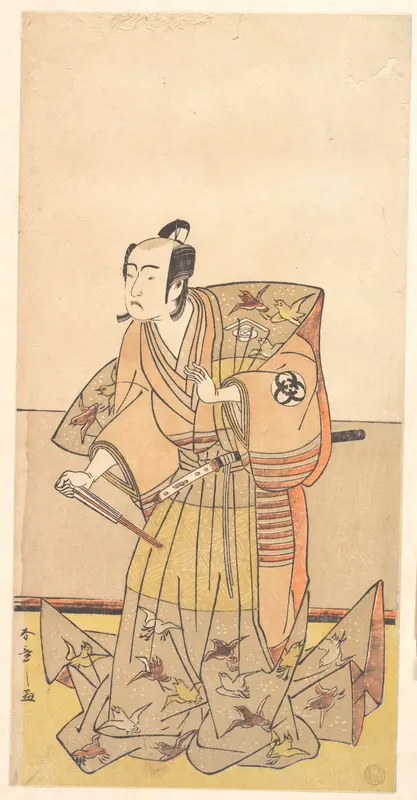 Bando Mitsugoro in the role of Soga no Juro