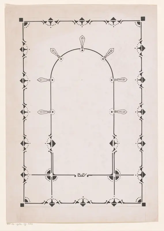 Bandontwerp voor: M.W. Meijer, De natuurkrachten, 1904 Wall Art by Unknown - High-Resolution Digital Print