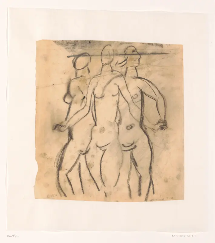 Bandontwerp voor: Paul Fierens, l'Art Hollandais contemporain Wall Art by Unknown - High-Resolution Digital Print
