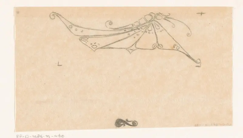 Bandontwerp voor: W. Bölsche, Het wederzijdsche lokken, 1908 Wall Art by Reinier Willem Petrus de Vries (1874-1953) - High-Resolution Digital Print