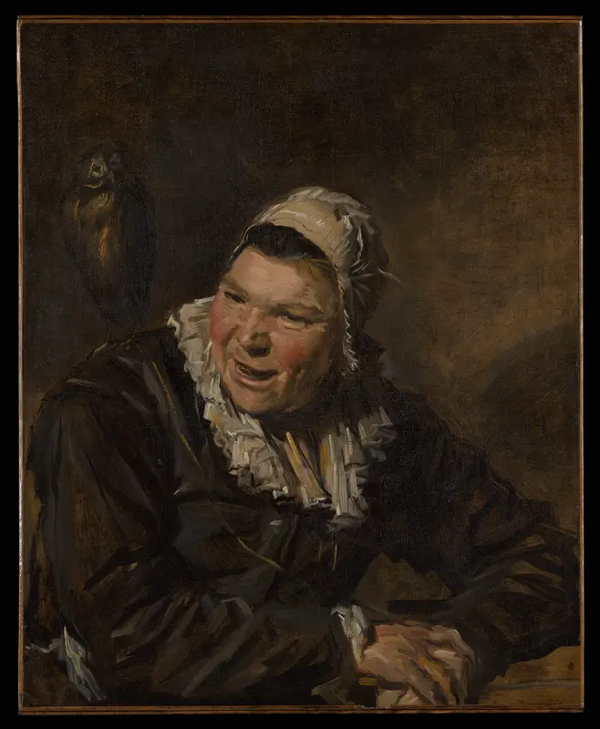 Barbara Claes (died 1663, called “Malle Babbe”) Wall Art by Frans Hals - High-Resolution Digital Print