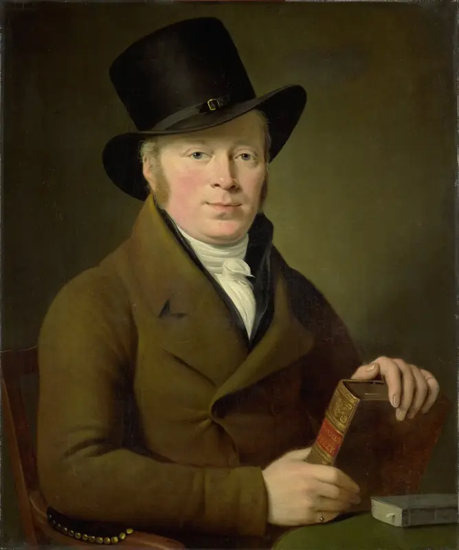 Barend Klijn Barendsz (1774-1829). Dichter Wall Art by Adriaan de Lelie - High-Resolution Digital Print