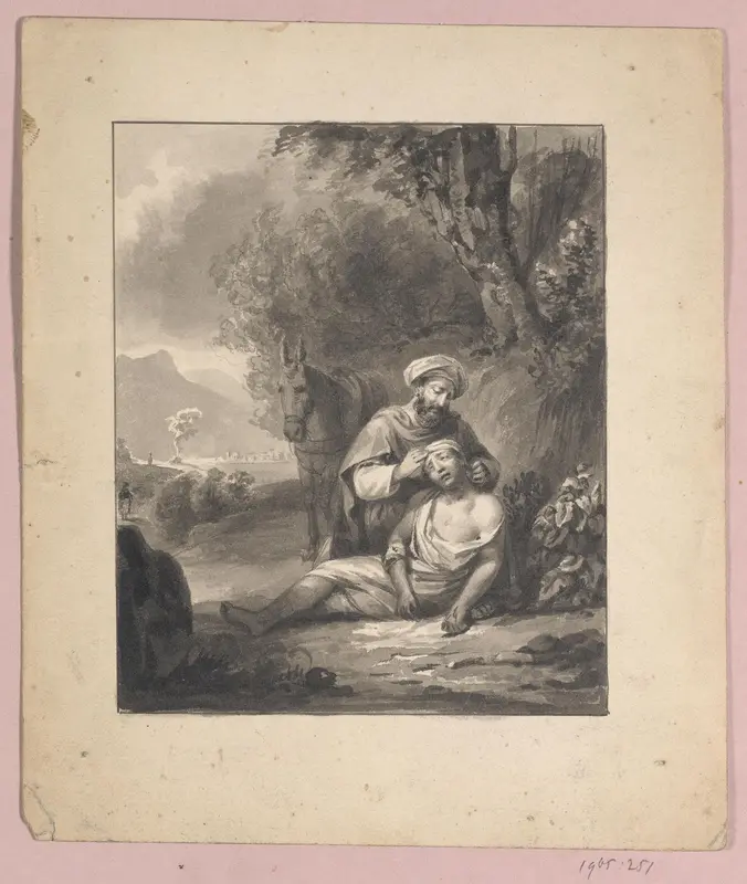 Barmhartige Samaritaan Wall Art by Unknown - High-Resolution Digital Print