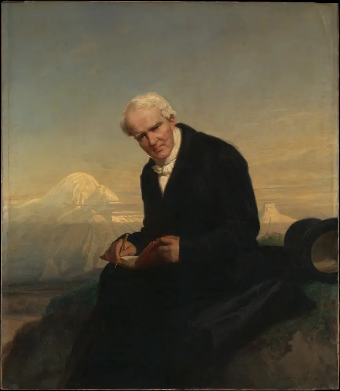 Baron Alexander von Humboldt (1769–1859) Wall Art by Julius Schrader - High-Resolution Digital Print