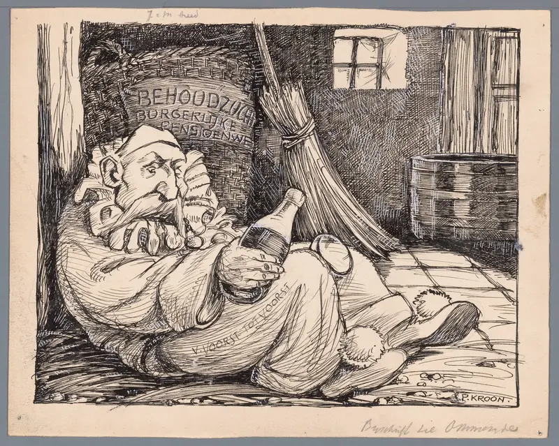 Baron van Voorst tot Voorst als carnavalsganger Wall Art by Unknown - High-Resolution Digital Print