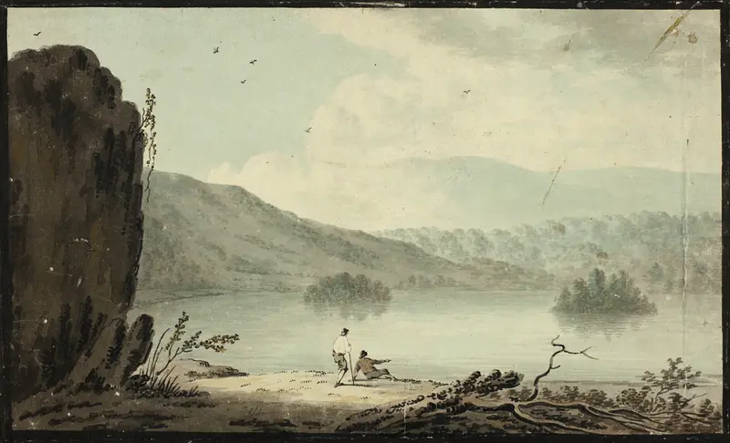 Barzon's Wake Lake, Lancashire Wall Art by Sir M. Fleming - High-Resolution Digital Print