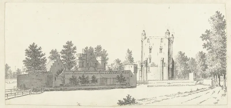 Batestijn, bij Vianen Wall Art by Jan de Beijer - High-Resolution Digital Print