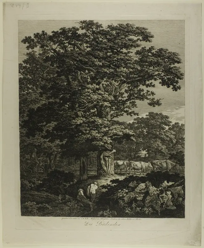 Bathers Wall Art by Carl Wilhelm Kolbe, the elder - High-Resolution Digital Print
