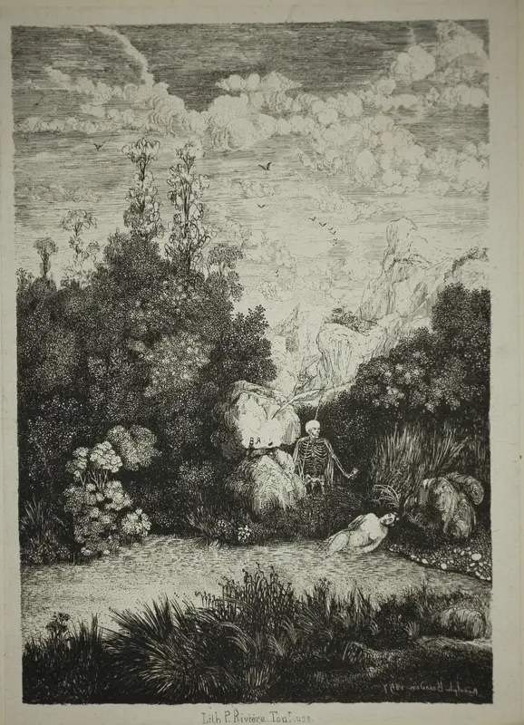 Bathing Woman and Death